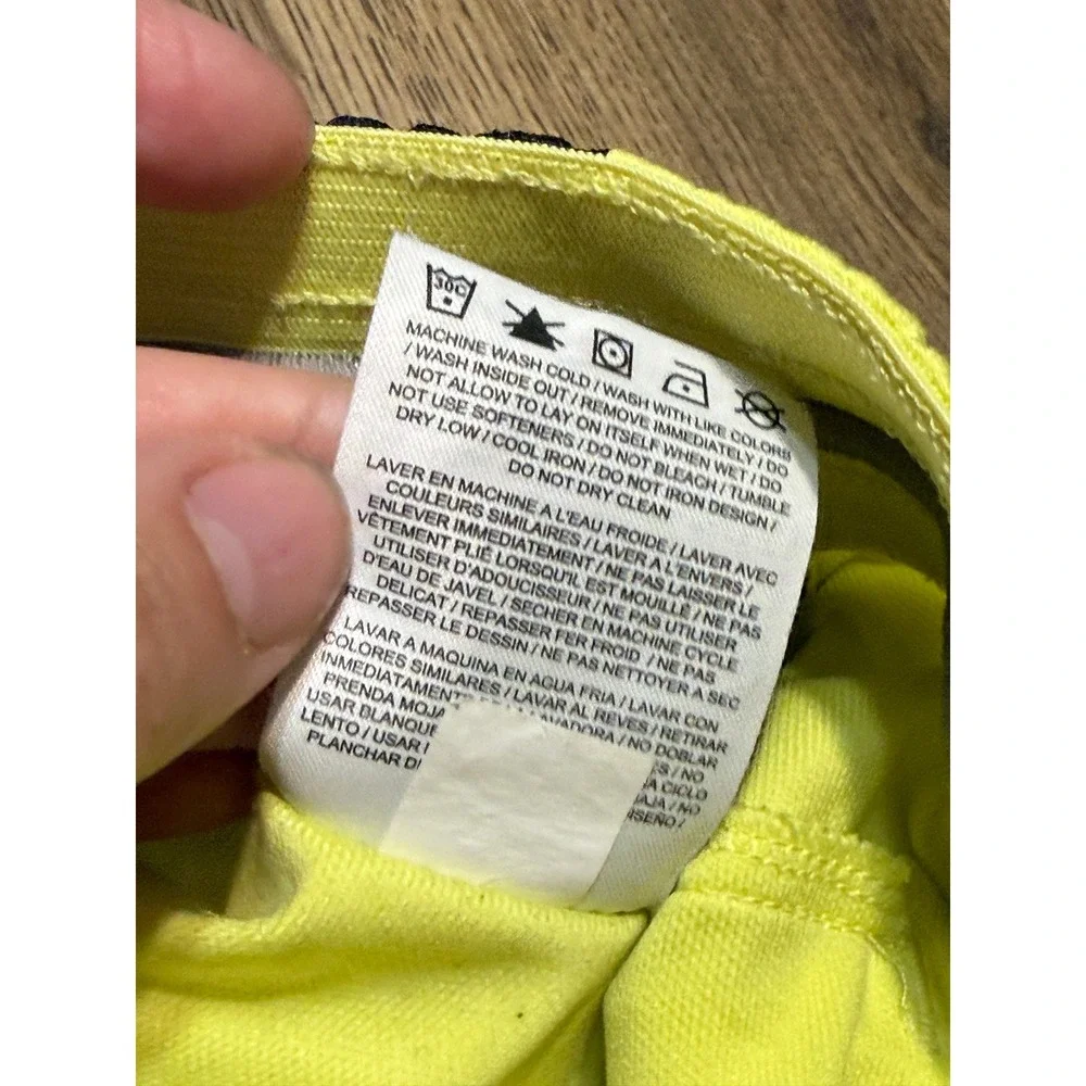 Nike Elite Basketball Shorts Mens Large Neon Yellow Volt Athletic Used